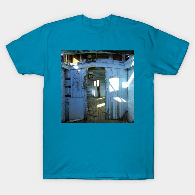 Caboose Interior T-Shirt by Rob Johnson Photography